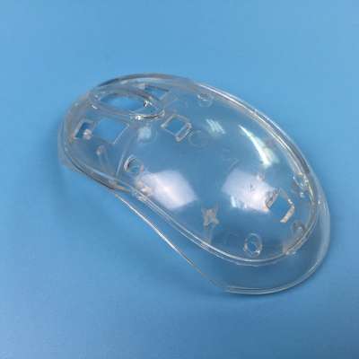 China supplier customized plastic injection/OEM injection molding, transparent PC PP funnel plastic injection molded part