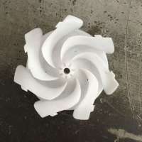 High quality abs pc plastic mould fan impeller custom injection molded parts