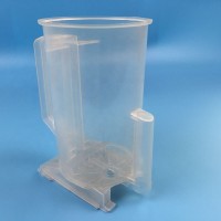 Polycarbonate injection plastic parts customized transparent PE injection product